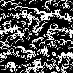 Bubbles seamless Royalty Free Vector Image - VectorStock