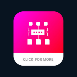 Algorithm program user document mobile app icon vector