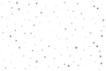 Christmas wrapper with silver stars star Vector Image
