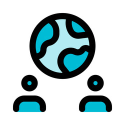 increasing the globally usage of internet daily vector image