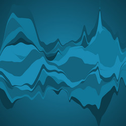 big data visualization streamgraph futuristic vector image