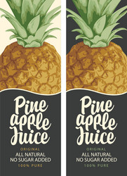 Pineapple Jam Labels Vector Images (97)