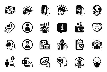 Set of people icons related to women group vector