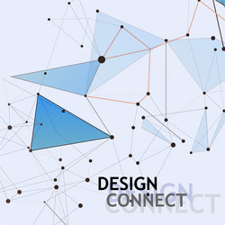internet connection abstract science design vector image