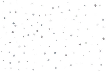 Christmas wrapper with silver stars star Vector Image