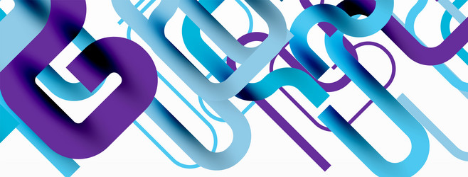 wave lines minimal abstract background vector image