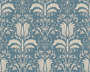 Damask seamless pattern element classical vector