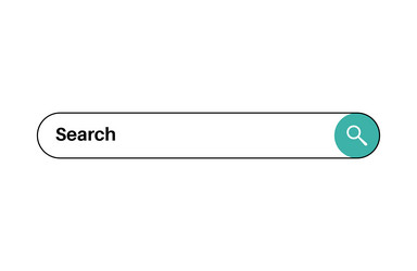 Search Input Field vector