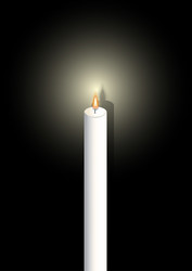 Candle Condolence Death Vector Images (62)