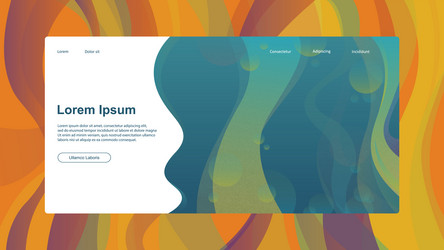 abstract header website or brochure with lorem vector image