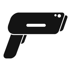 bar code scanner icon simple scan smart vector image