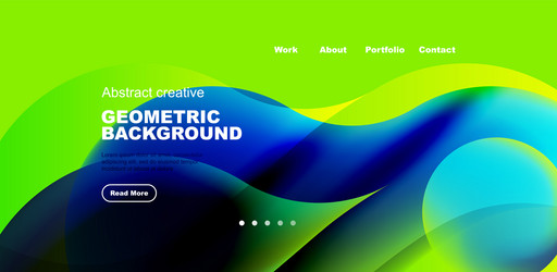 Abstract Fluid Gradient Background vector image