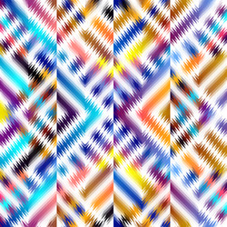 seamless pattern background a triangles vector image