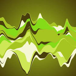 big data visualization streamgraph futuristic vector image