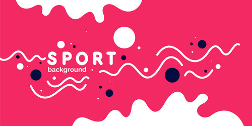 abstract background with wavy lines and splashes vector image