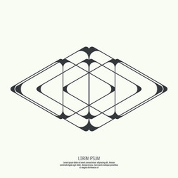 Geometric Shape Background vector image