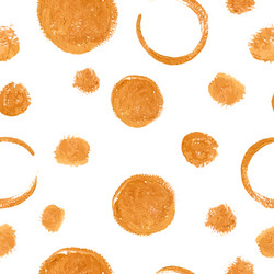 gold abstract seamless pattern with dots vector image
