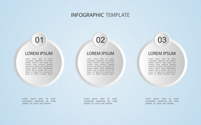 business data with abstract elements graph vector image