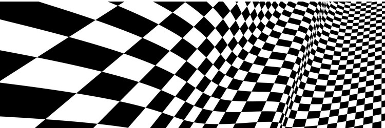 checker pattern mesh in 3d dimensional vector image