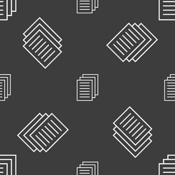 copy file sign icon duplicate document symbol vector image