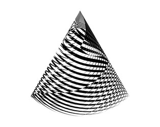 rgb abstract halftone lines dynamic background vector image