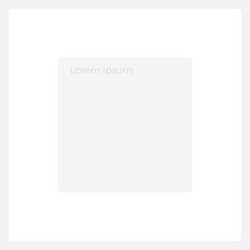 White text field ui element template vector