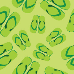 Beach sandals background vector