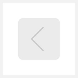 disabled left arrow button ui element template vector image