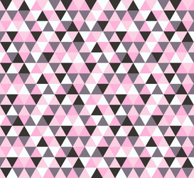 Abstract geometric triangle pattern background vector