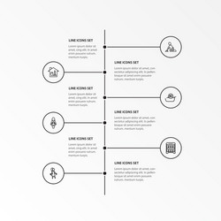 set of 6 editable cleanup outline icons includes vector image