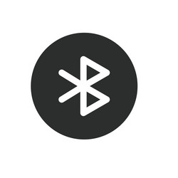 bluetooth connectivity icon element design vector image