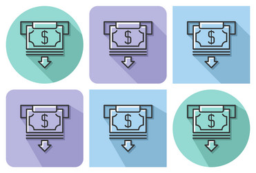 Cash Withdrawal Icon Vector Images (over 8,600)