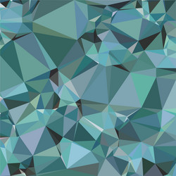 Cadet blue triangular low poly mosaic abstract vector