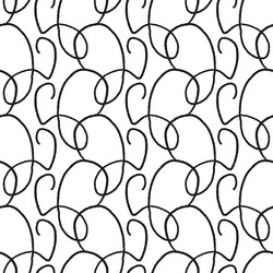 seamless pattern with a simple abstract drawing vector image