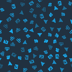 set browser with shield cloud computing lock vector image