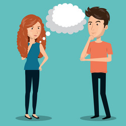 Man person thinking icon Royalty Free Vector Image