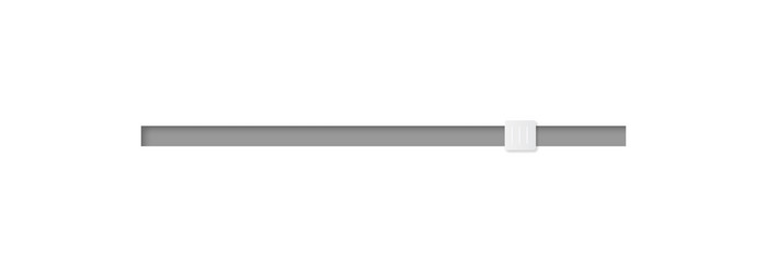 Scroll bar for user interface scrollbar template vector