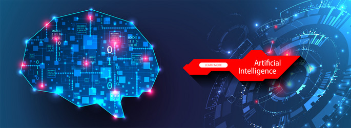 abstract background on the theme of artificial vector image