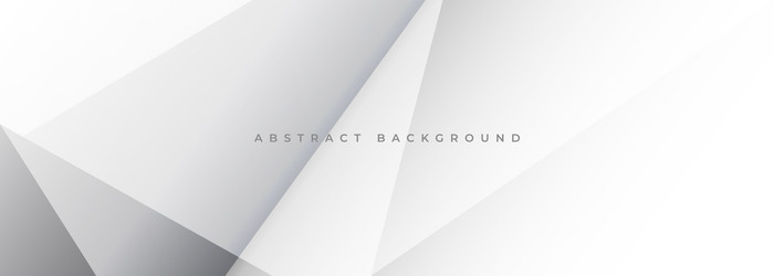 soft grey and white wide geometric abstract vector image