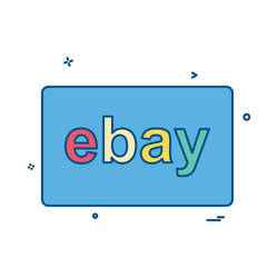 ebay card design vector