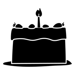 Birthday Cake Cut-Out Crewneck-Sample