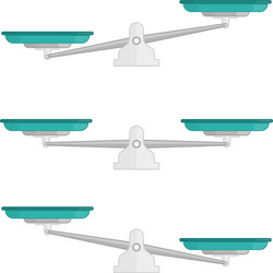 Set scales Royalty Free Vector Image - VectorStock