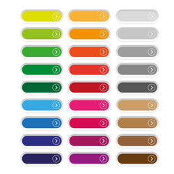 empty web button set vector image