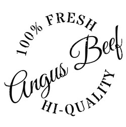 Angus beef stamp Royalty Free Vector Image - VectorStock