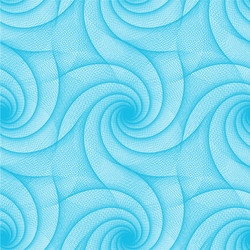 cyan repeating fractal line pattern design vector image