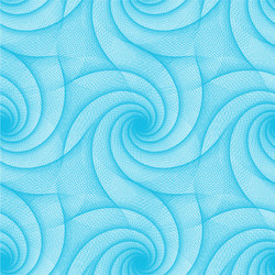 Cyan repeating fractal line pattern design vector