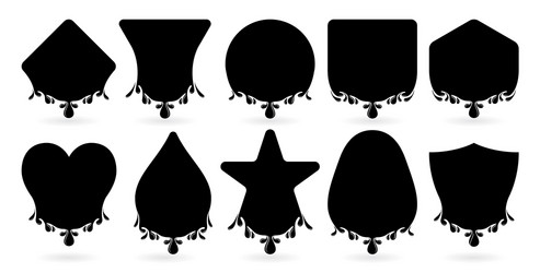 Label drops basic shape models with ten variation vector
