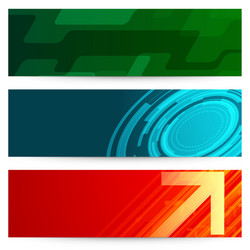 Modern banners vector