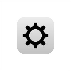 setting application for mobile phone clockwork vector image