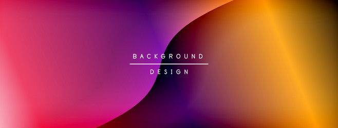 gradient and shadow wave line geometric background vector image